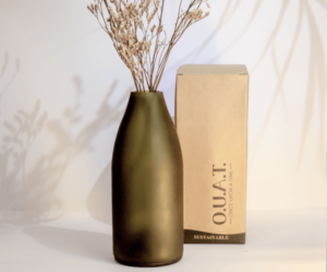 Repurposed Wine bottle Vase