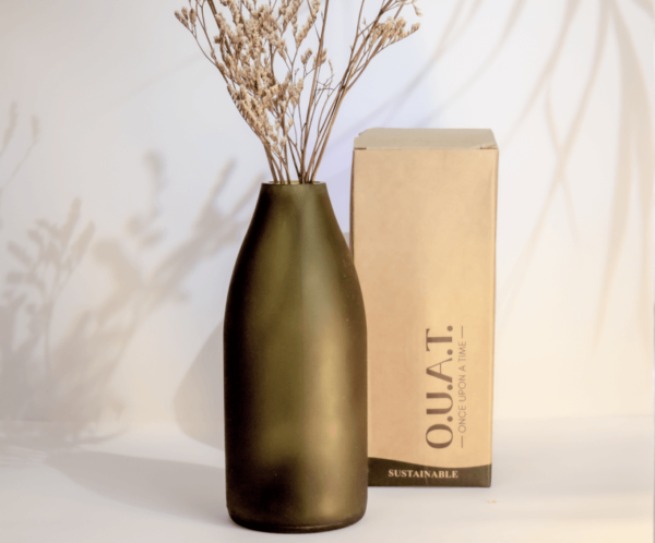 Wine Bottle Vase Product Repurposed Wine bottle Vase